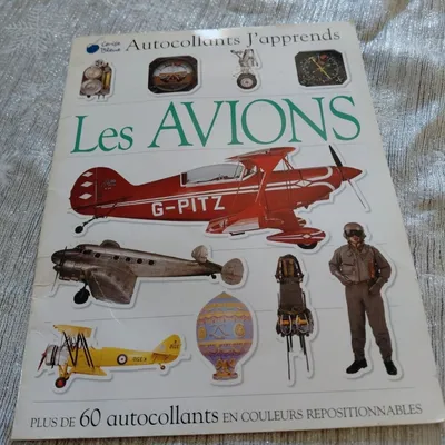 Autocollants avions 